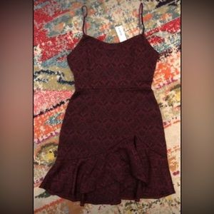 New BB Dakota Fully Lined Textured Dress